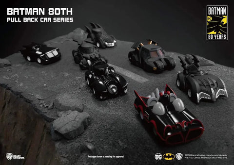 Beast Kingdom Batman 80th Anniversary Series Batmobile 1995 Movie Version Pull Back Car - Image 2