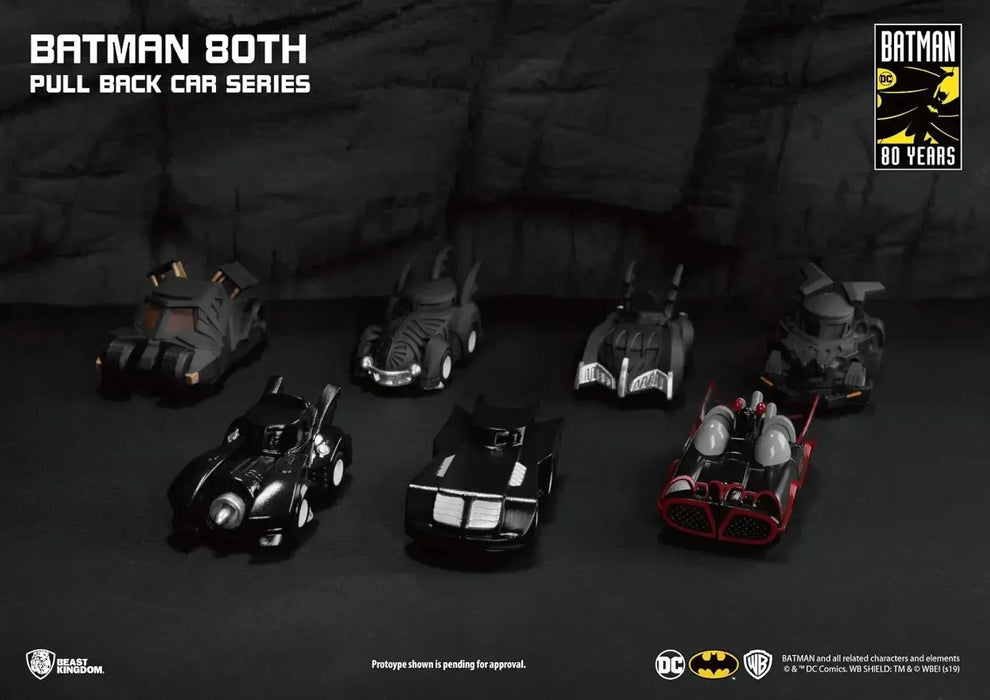 Beast Kingdom Batman 80th Anniversary Series Batmobile 1995 Movie Version Pull Back Car
