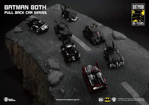Beast Kingdom Batman 80th Anniversary Series Batmobile 1995 Movie Version Pull Back Car - Image 4