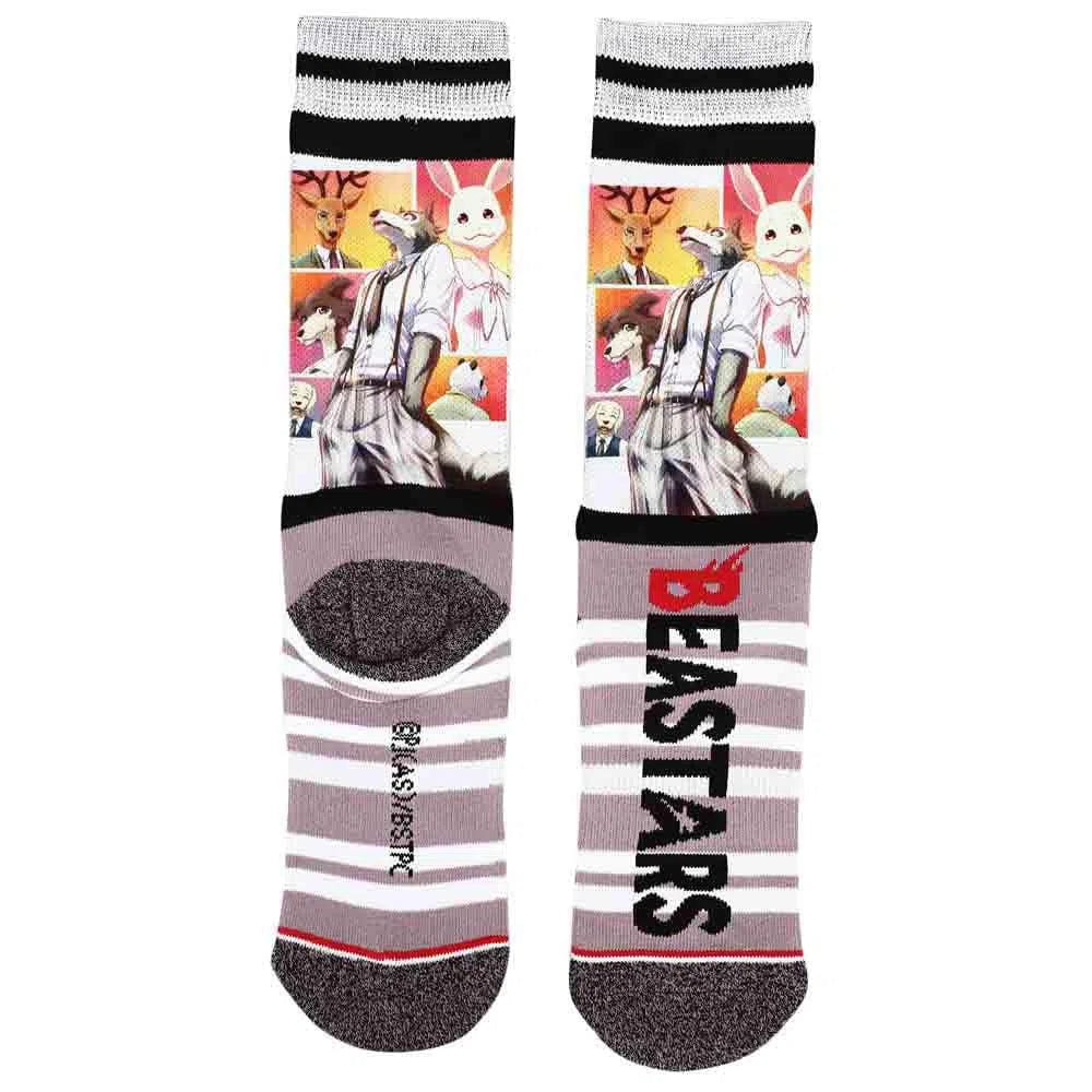 Beastars - Characters Crew Socks (Sublimated) - Bioworld