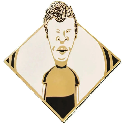 Beavis and Butt-Head - Golden Butt-Head Pin Badge (2