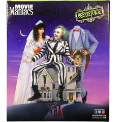 Beetlejuice [Beetlejuice] - Black & White Striped Suit Betelgeuse Figure (6") - McFarlane Toys - Movie Maniacs Edition - (2024)