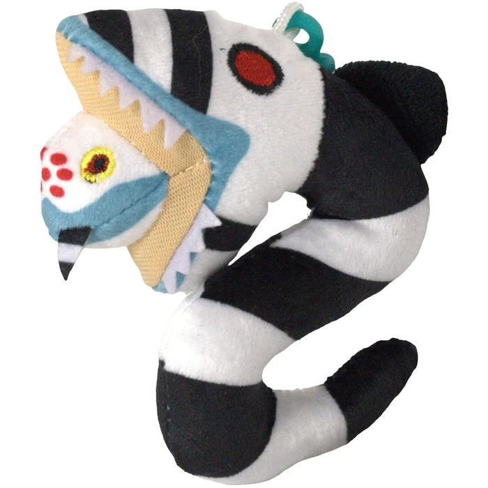 Beetlejuice - Sandworm Plush Dangler Clip-On Keychain (4") - Bullsitoy - Bio-Exorcist Series - (2024)