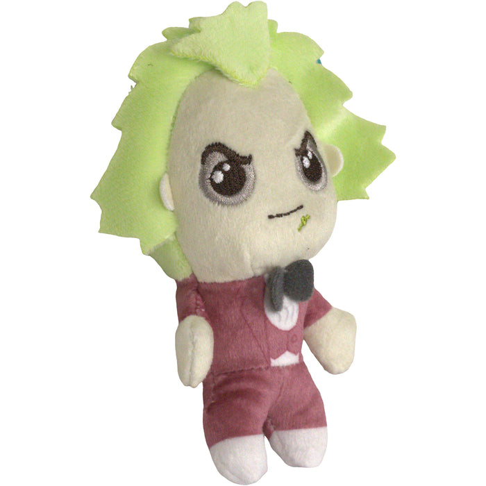 Beetlejuice - Tuxedo Beetlejuice Plush Dangler Clip-On Keychain (4.5") - Bullsitoy - Bio-Exorcist Series - (2024)