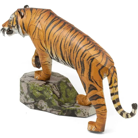 Bengal Tiger Figure Model Kit (Steel, Moderate Difficulty) - Fascinations - Metal Earth Series