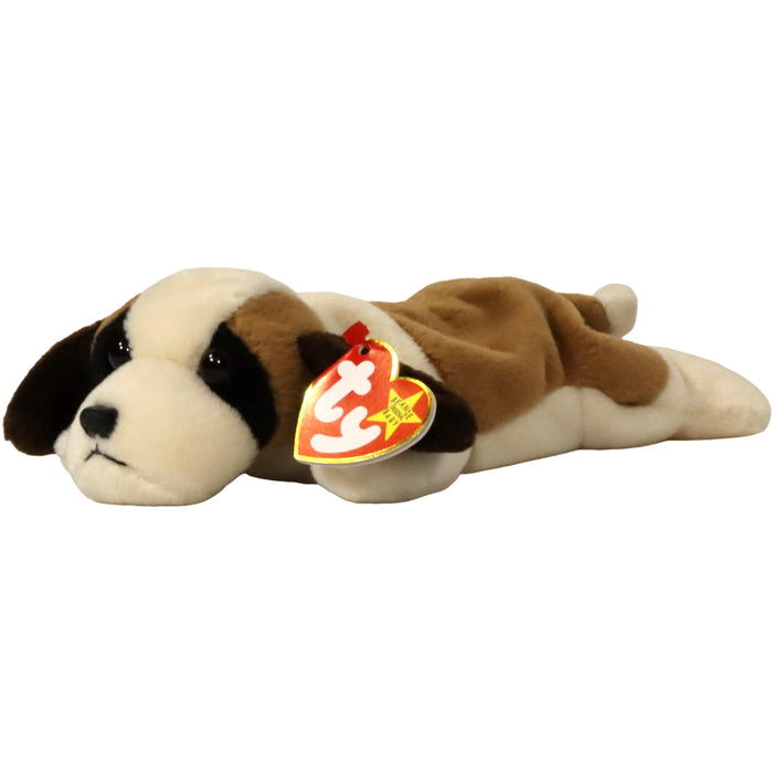 Bernie the St. Bernard Plush (8.5") - Ty - Original Beanie Babies Series - (1997)