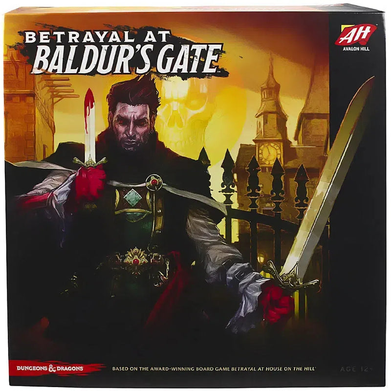 Betrayal at Baldur's Gate - Dungeon-Crawl Fantasy Board Game for Family, and Adults (3-6 Players, Ages 12+) - Avalon Hill