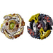 Beyblade Burst Turbo - Gold-X Betromoth B4 & Galaxy Zeutron Z4 Spinning Battle Top Toy Set - Hasbro - Slingshock Series