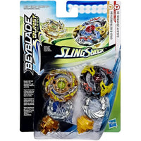 Beyblade Burst Turbo - Gold-X Betromoth B4 & Galaxy Zeutron Z4 Spinning Battl...- Image 1