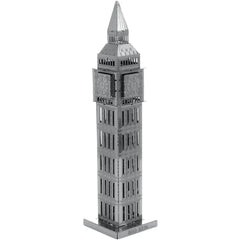 Big Ben Tower Figure Model Kit (Steel, Moderate Difficulty) - Fascinations - Metal Earth Series