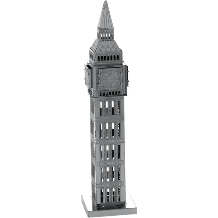 Big Ben Tower Figure Model Kit (Steel, Moderate Difficulty) - Fascinations - Metal Earth Series