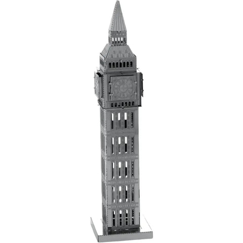 Big Ben Tower Figure Model Kit (Steel, Moderate Difficulty) - Fascinations - Metal Earth Series