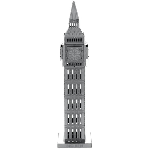 Big Ben Tower Figure Model Kit (Steel, Moderate Difficulty) - Fascinations - Metal Earth Series