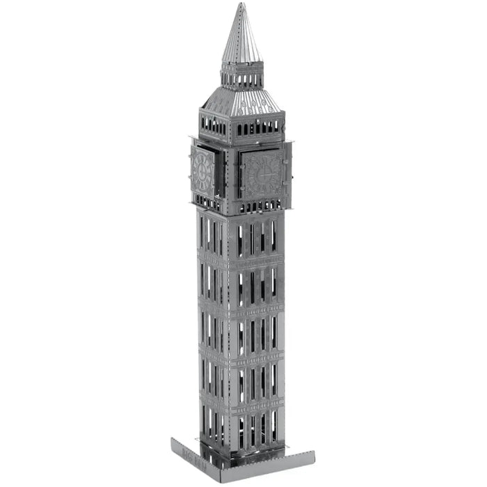 Big Ben Tower Figure Model Kit (Steel, Moderate Difficulty) - Fascinations - Metal Earth Series