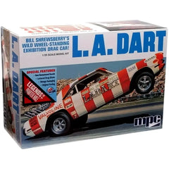 Billy Lewis "Wild Bill" Shrewsberry L.A. Dart Drag Car Figure Model Kit (1:25 Scale) - Round 2
