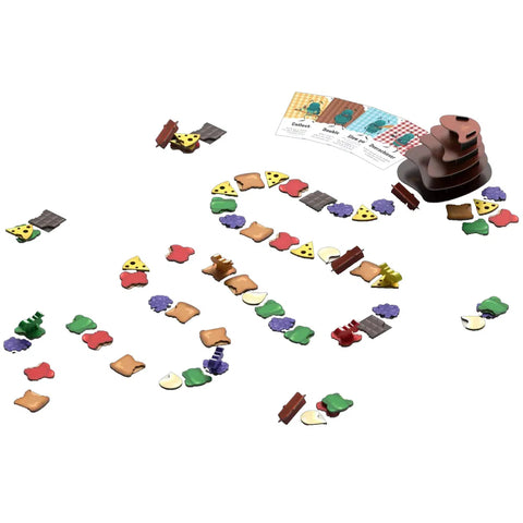 Bites - Strategy Ants Board Game for Family, Adults, and Children (2-5 Players, Ages 10+) - Allplay