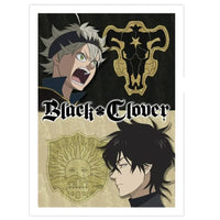 Black Clover - Asta & Yuno Art Premium Protective Card Sleeves (60 Count, Sta...- Image 2