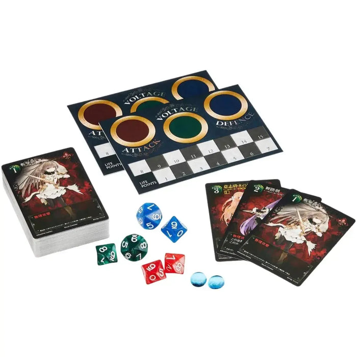 Blade Rondo - Strategy Anime Card Game for Adults (1-2 Players, Ages 8+) - Japanime Games
