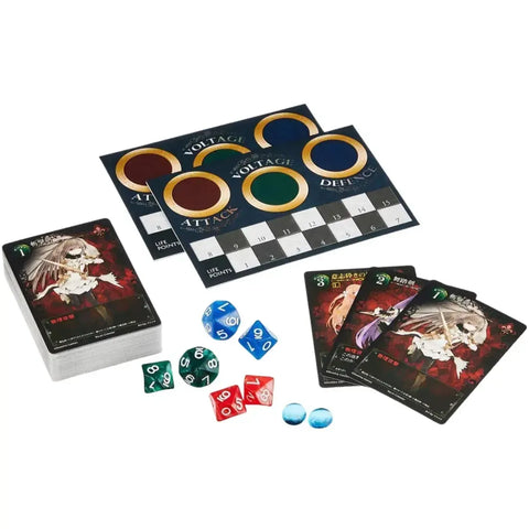 Blade Rondo - Strategy Anime Card Game for Adults (1-2 Players, Ages 8+) - Japanime Games