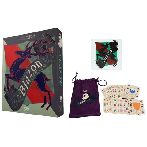 Blazon - Strategy Civilization Board Game for Family, and Adults (1-4 Players, Ages 14+) - 25th Century Games