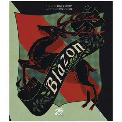 Blazon - Strategy Civilization Board Game for Family, and Adults (1-4 Players, Ages 14+) - 25th Century Games