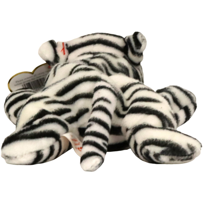 Blizzard the White Tiger Plush (9") - Ty - Original Beanie Babies Series - (1997)