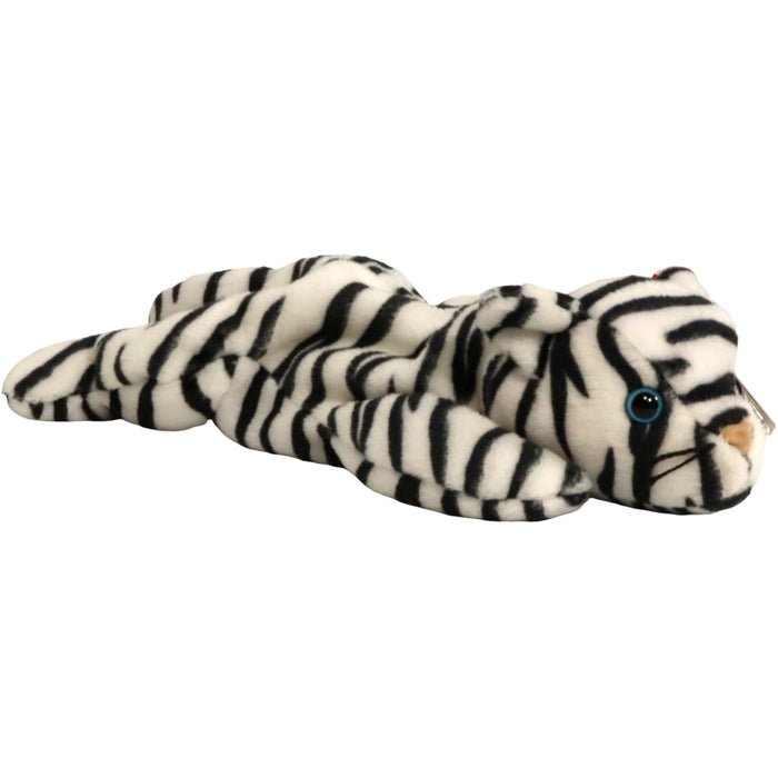 Blizzard the White Tiger Plush (9") - Ty - Original Beanie Babies Series - (1997)