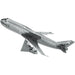 Boeing 747 Jumbo Jet Airliner Figure Model Kit (Steel, Easy Difficulty) - Fascinations - Metal Earth Series - (2024)