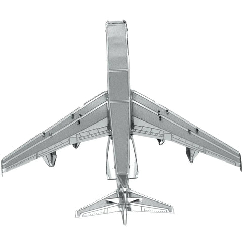 Boeing 747 Jumbo Jet Airliner Figure Model Kit (Steel, Easy Difficulty) - Fascinations - Metal Earth Series - (2024) - Image 4