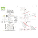Boeing 747 Jumbo Jet Airliner Figure Model Kit (Steel, Easy Difficulty) - Fascinations - Metal Earth Series - (2024)