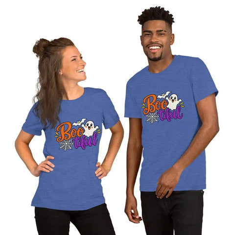 Boo-tiful T-Shirt - Cute Halloween Ghost and Spiderweb Graphic Tee - Image 12