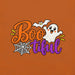 Boo-tiful T-Shirt - Cute Halloween Ghost and Spiderweb Graphic Tee