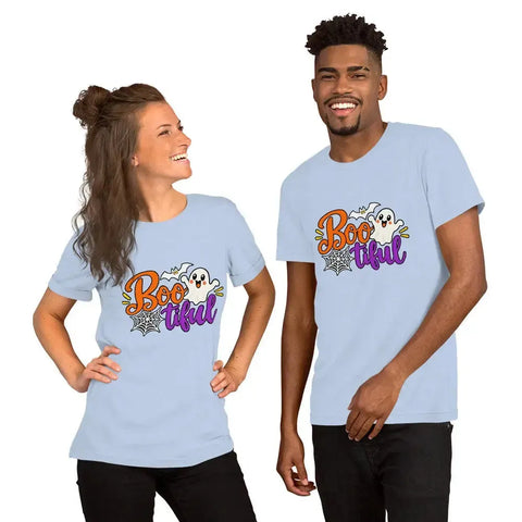 Boo-tiful T-Shirt - Cute Halloween Ghost and Spiderweb Graphic Tee - Image 36