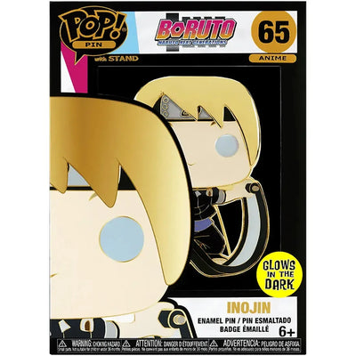 Boruto: Naruto Next Generations - Inojin Yamanaka Pin Badge (Glows in the Dark, Enamel) - Funko - POP! Anime Series (65)