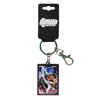 Boruto: Naruto Next Generations - Poster Art Dome Keychain (Iridescent Glass) - Bioworld