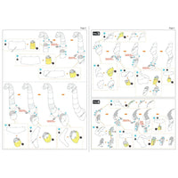 Brachiosaurus Dinosaur Figure Model Kit (Steel, Moderate Difficulty) - Fascin...- Image 10