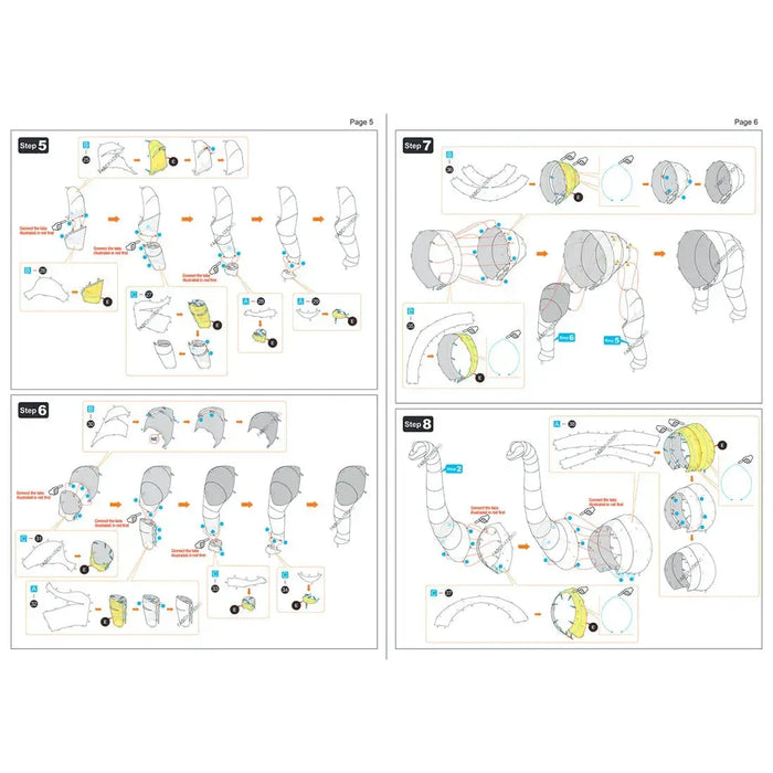 Brachiosaurus Dinosaur Figure Model Kit (Steel, Moderate Difficulty) - Fascinations - Metal Earth Series