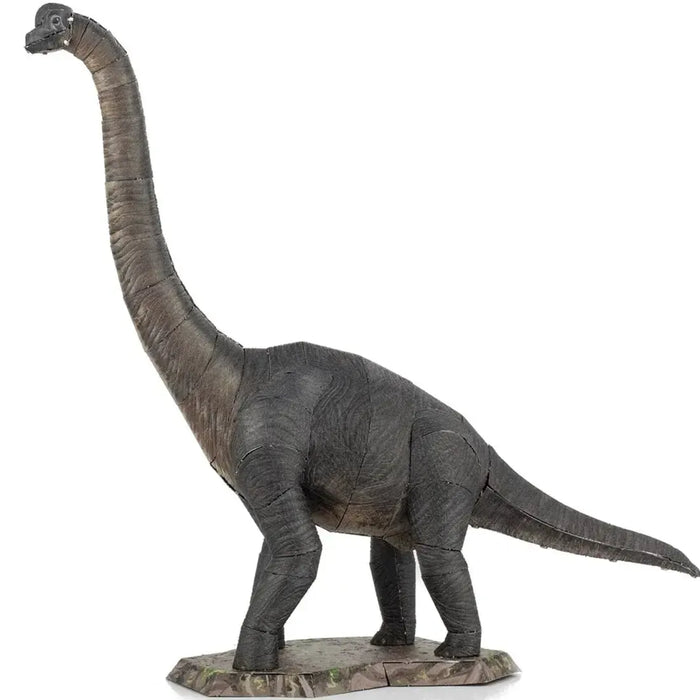 Brachiosaurus Dinosaur Figure Model Kit (Steel, Moderate Difficulty) - Fascinations - Metal Earth Series