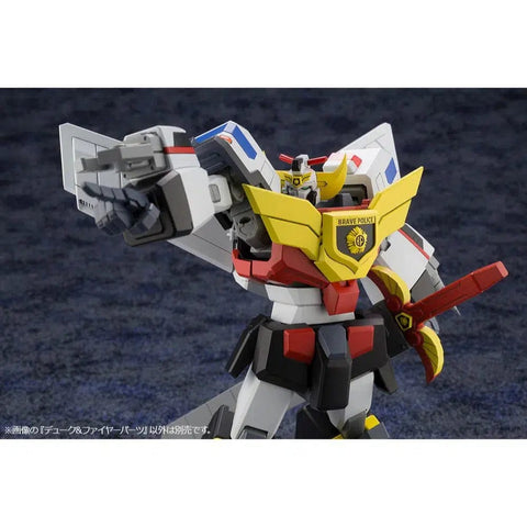 Brave Police J-Decker - Duke & Fire J-Decker Figure Parts Mecha Model Kit - Kotobukiya