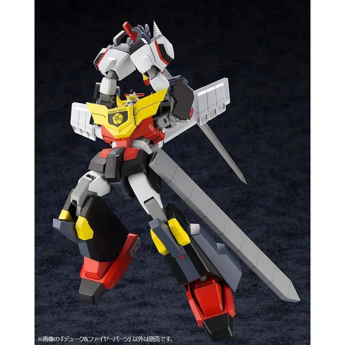 Brave Police J-Decker - Duke & Fire J-Decker Figure Parts Mecha Model Kit - Kotobukiya
