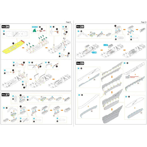British Royal Navy - HMS Victory Ship Figure Model Kit (1:370 Scale, Steel, Challenging Difficulty) - Fascinations - Metal Earth Premium Series