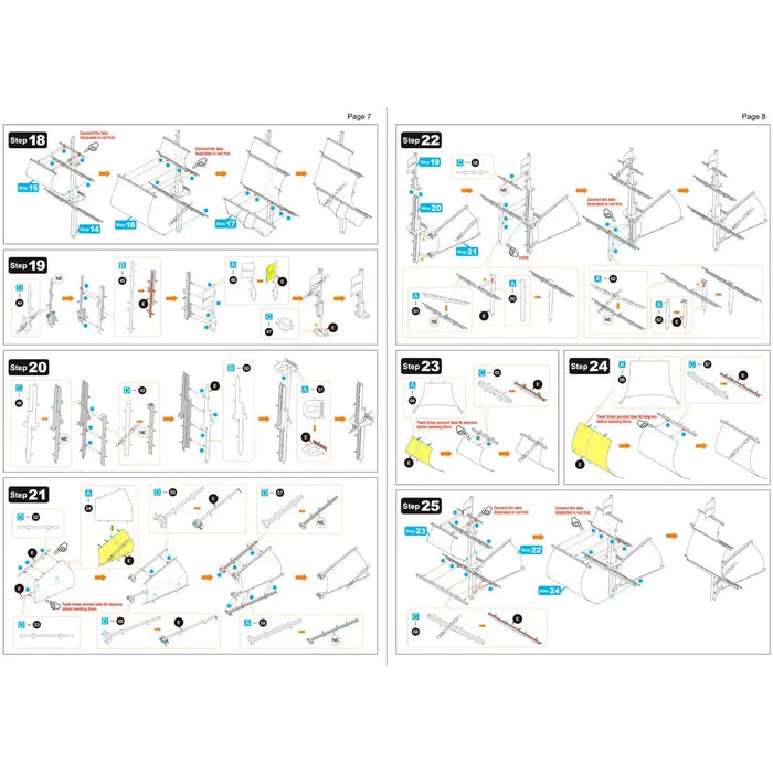 British Royal Navy - HMS Victory Ship Figure Model Kit (1:370 Scale, Steel, Challenging Difficulty) - Fascinations - Metal Earth Premium Series