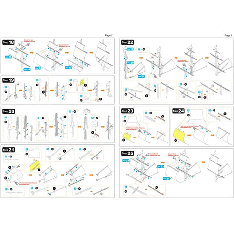 British Royal Navy - HMS Victory Ship Figure Model Kit (1:370 Scale, Steel, Challenging Difficulty) - Fascinations - Metal Earth Premium Series