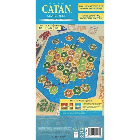 CATAN - Seafarers 5-6 Player - Board Game Expansion - Catan Studio