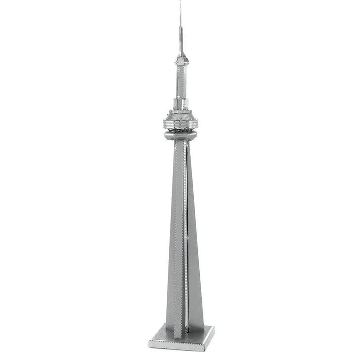 CN Tower Building 3D Figure Model Kit (Steel, Moderate Difficulty) - Fascinations - Metal Earth Series - (2022)