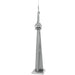 CN Tower Building 3D Figure Model Kit (Steel, Moderate Difficulty) - Fascinations - Metal Earth Series - (2022)