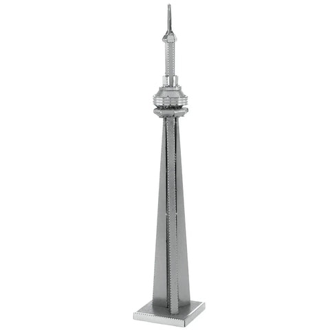 CN Tower Building 3D Figure Model Kit (Steel, Moderate Difficulty) - Fascinations - Metal Earth Series - (2022) - Image 5