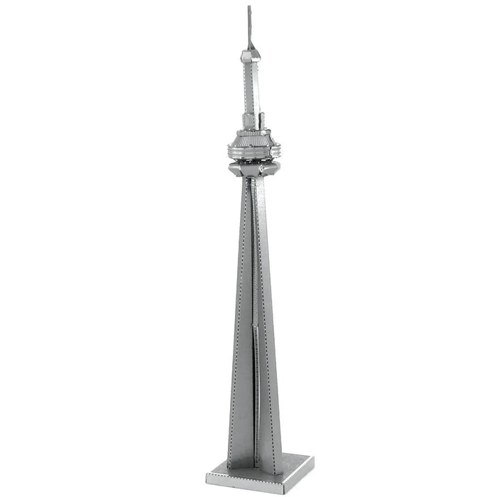CN Tower Building 3D Figure Model Kit (Steel, Moderate Difficulty) - Fascinations - Metal Earth Series - (2022)