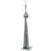 CN Tower Building 3D Figure Model Kit (Steel, Moderate Difficulty) - Fascinations - Metal Earth Series - (2022)