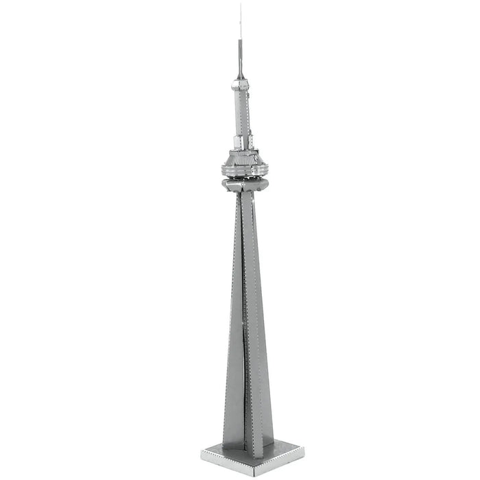 CN Tower Building 3D Figure Model Kit (Steel, Moderate Difficulty) - Fascinations - Metal Earth Series - (2022)